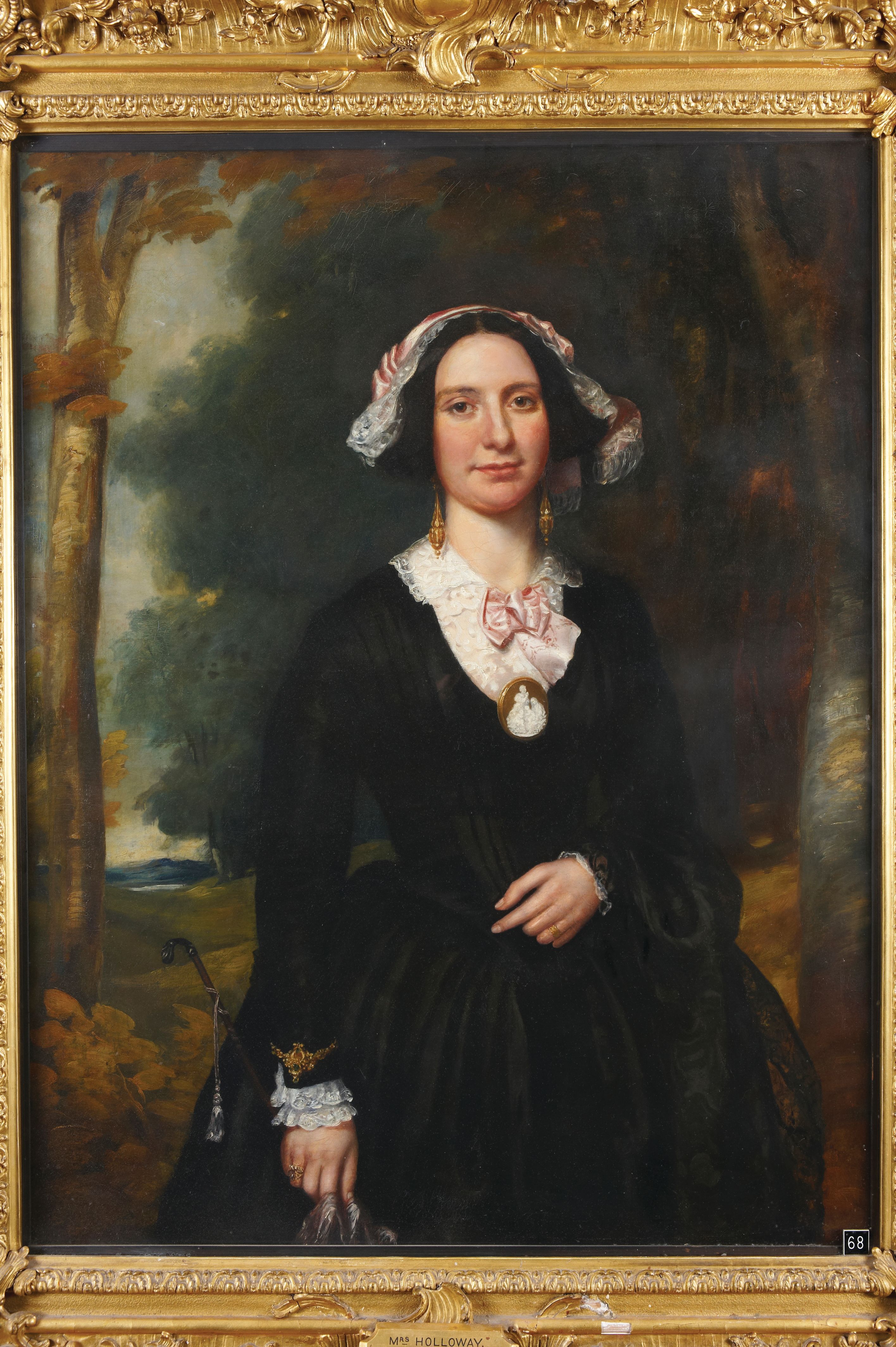 Painting portraying Jane Holloway